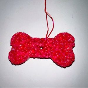 Dog bone 🦴 car Freshies Versace Bright Crystal scent rose pink color